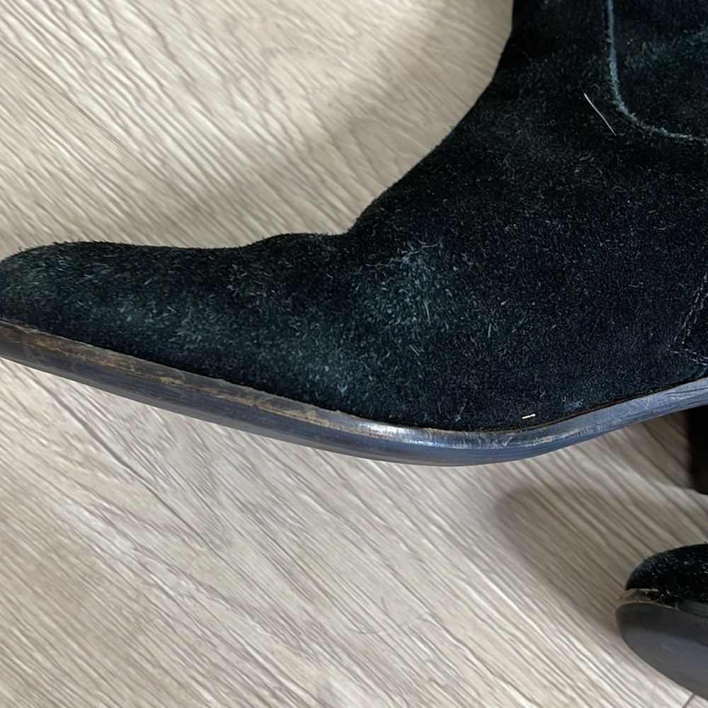 Steve Madden Black Suede Tyga Boots - Picture 5 of 14